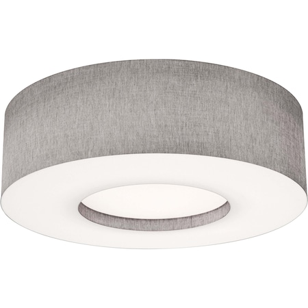 Afx Montclair 30in. LED Flush Mount, Grey Finish MCF3044L5AJUD-GY